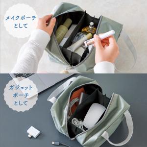 ＼大きく開く/ 一目瞭然バッグ 収納ポーチ 超...の詳細画像3