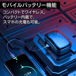 ワイヤレスイヤホン モバイルバッテリー機能 B...の詳細画像3