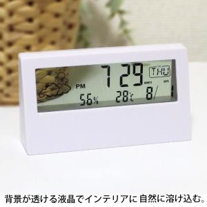 置き時計 デジタル 目覚まし時計 おしゃれ 温...の詳細画像2