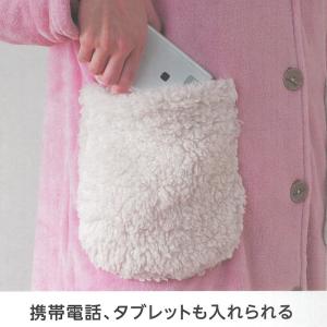 着る毛布 ルームウエア 男女兼用 ロング丈 ふ...の詳細画像3