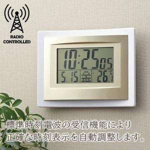 壁掛け時計 掛け時計 電波時計 壁掛け 時計 ...の詳細画像3