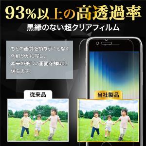 iPhone SE 保護フィルム ガラスフィル...の詳細画像4