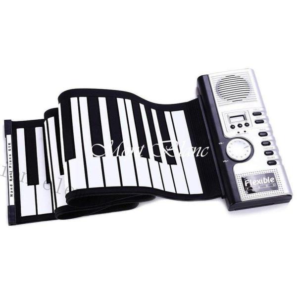61鍵ハンドロールピアノ どこでも携帯出来るピアノ