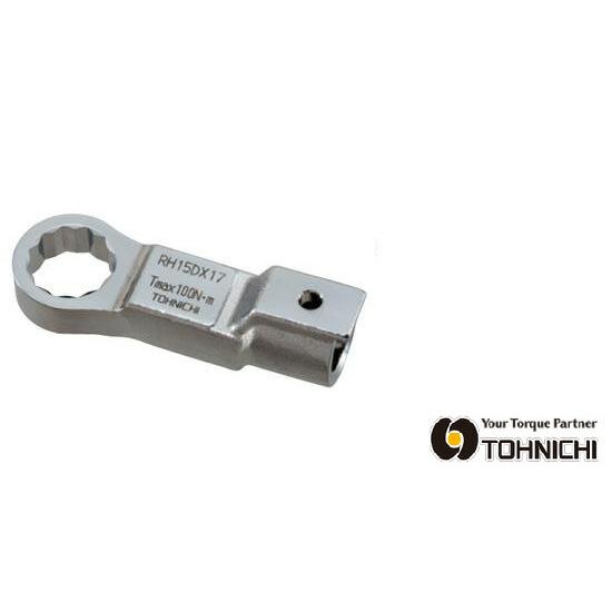 東日 トルクレンチ 交換ヘッド RH27DX22 RH型 リングヘッド （メガネヘッド) 22mm ...