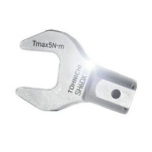 東日 トルクレンチ 交換ヘッド SH6DX5.5 SH型 オープンヘッド （スパナヘッド) 5.5m...