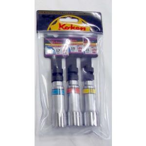 Ko-ken BD214N-3M サーフェイス 電ドル用 ロングリードソケット セット (18V イ...