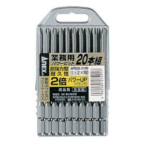 ANEX APD20-2100 パワービット 段付20本組 +2X100 ブローケース付｜i-tools