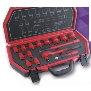 スエカゲツール＞直送品 Pro-Auto P-EGW7S 7本組絶縁ギアレンチセット