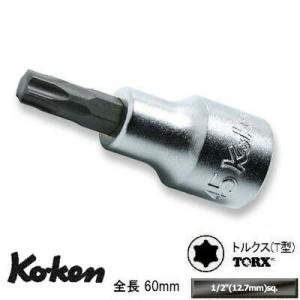 Ko-ken 4025-60-T70 1/2差込 トルクス ビットソケット 全長60mm