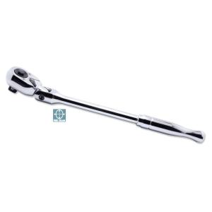 Ko-ken 4774PB 1/2"差込 ラチェットハンドル 首振り / ボタン式 (ミガキ)(楕円...