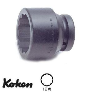 Ko-ken 18405M80 1"差込 12角 インパクトソケット 80mm コーケン/山下工研