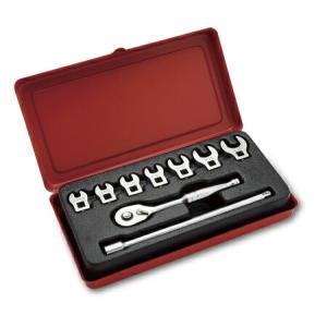 在庫僅少 ASAHI VCS2090 6.35mm（1/4")sq. クローフート （クロウフット） レンチセット ASH アサヒ 旭金属工業｜i-tools