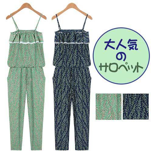 レディース 大人気のサロペット ワンピース レトロ ノースリ ユニーク柄 ユニック柄 ガーリー セレ...