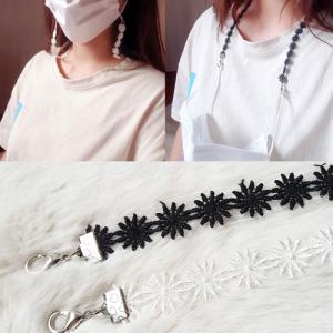 マスク ストラップ  花柄 マスク 首かけ マスクバンド