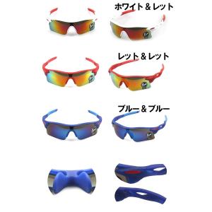 サングラス UVカット V400 メンズ アウ...の詳細画像4