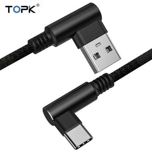 TOPK iphone アンドロイド タイプC 充電ケーブル 1m スマホケーブル スマホ USBケ...