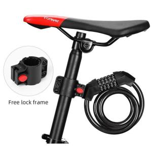自転車 鍵 ワイヤーロック カギ ダイヤル 5...の詳細画像5