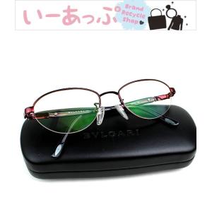 ブルガリ　メガネ　眼鏡　めがね　新品同様　度入り　k998｜i-up0955