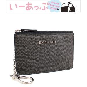 ブルガリ BVLGARI 小銭入れ コインケース グレー 極美品　n295｜i-up0955