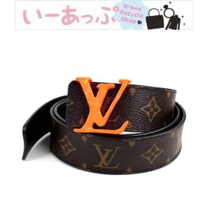 極美品 ルイヴィトン LOUIS VUITTON サンチュール LVピラミッド ベルト