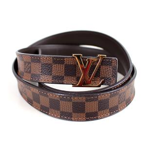 【美品】 ルイヴィトン ダミエ サンチュール エリプス ベルト M6995 茶 LOUIS VUITTON - 【LOUIS VUITTON】ルイ・ヴィトン サンチュール