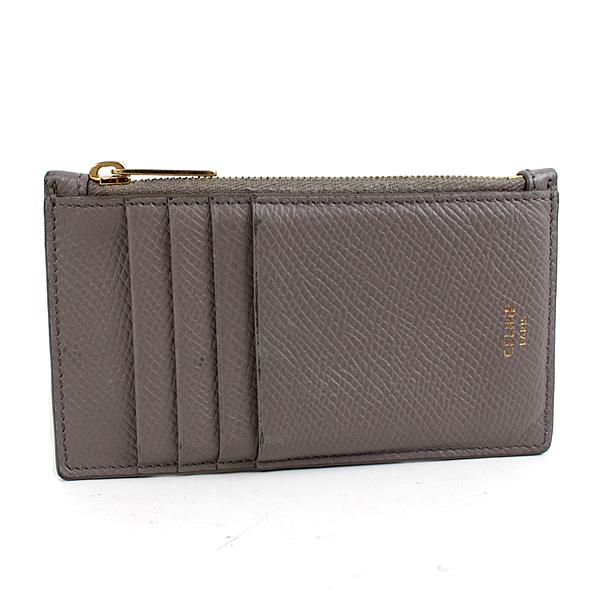 セリーヌ　コインケース　小銭入れ　カード入れ　カードケース　グレージュ　ミニ財布　CELINE r2...