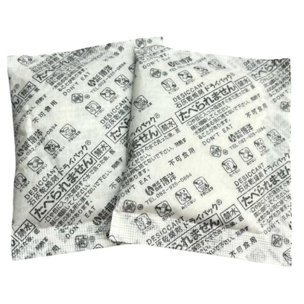 石灰乾燥剤ドライパック30号Ｌ（30g×450個） 120×70mm  業務用 ※表印刷から裏印刷に...