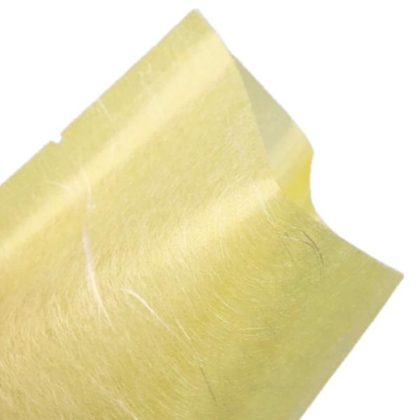 Z-37（500枚×２）雲竜黄色小袋 （大）135×170mm 脱酸素剤対応袋 雲流 雲龍 和紙風