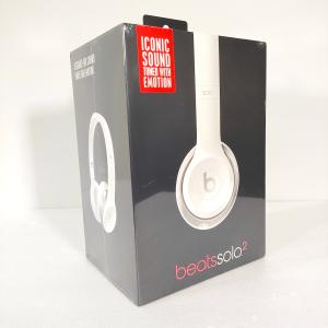 未使用品 Beats by Dr.Dre ビーツ Solo2 密閉型 ホワイト Beats by Dr Dre Solo 2 Wired On-Ear Headphone - White (B0518