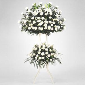 花キューピット スタンド花・花輪(葬儀・葬式の供花) 供花 仏 花キューピット スタンド花・花輪(葬儀・葬式の供花) 供花 仏