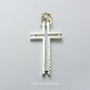 受注生産商品　クロスライン ペンダント シルバー925