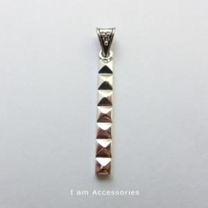 Diamond Studs Stick Pendant Silver925 / ダイヤモンド　スタッ...