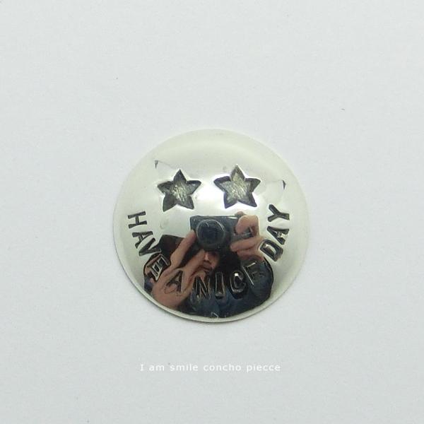 受注生産商品　片方/片耳　HAVE A NICE DAY　スマイルピアス　シルバー925