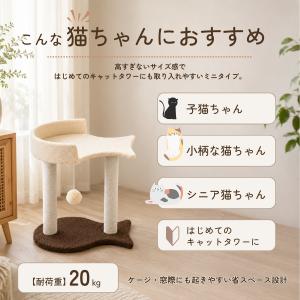 ミニ キャットタワー うお座型 小さめ 子猫 ...の詳細画像5