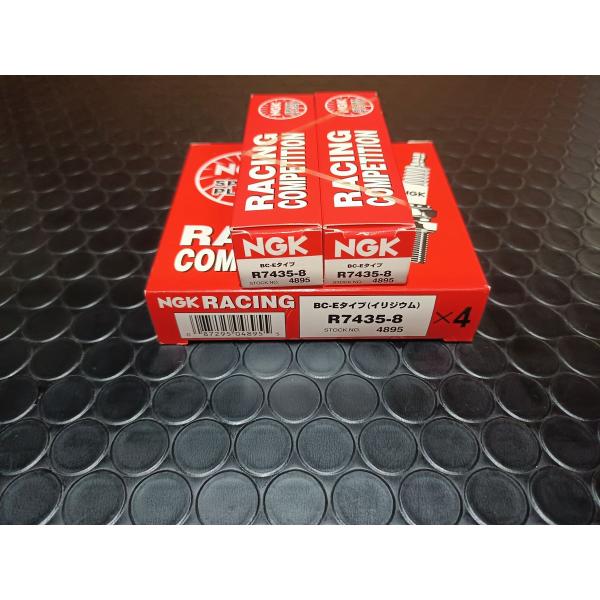NGK R7435-8 6本セット レーシングプラグ ストックNO.4895 在庫アリ 即納 6本送...