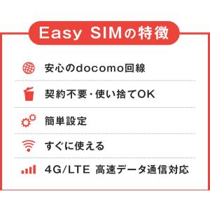 【24時間内QR送信】日本データ専用 eSIM...の詳細画像5