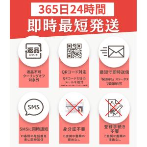 【24時間内QR送信】韓国プリペイドeSIM ...の詳細画像4