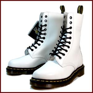 ドクターマーチン 10ホールブーツ Dr.Martens 1490Z ホワイト【58022】【お取り寄せ商品】｜ibc