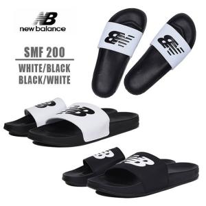 new balance ニューバランス  スポーツ シャワー サンダル  レディース  メンズ  ホワイトブラック ブラック ホワイト SMF200 F1 B1 【B倉庫】｜ibc