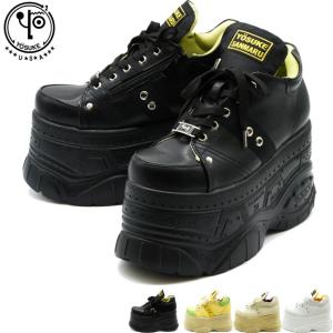 YOSUKE（ヨースケ） スニーカー レディース 厚底 ブラック 黒 厚底