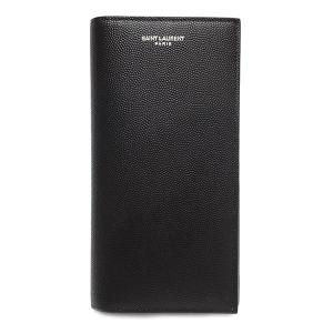 入園入学祝い Saint Laurent ロゴ コンチネンタル 長財布_396308 BTY0N
