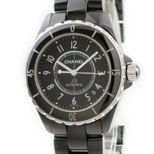 シャネル CHANEL J12 H0685 ブラックセラミック メンズ 腕時計 自動巻き ブラック 中古｜ibe7171