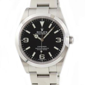 ロレックス ROLEX エクスプローラー1 214270 ランダム番  メンズ 腕時計 自動巻き ブラック 中古｜ibe7171