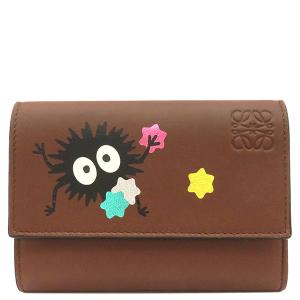 未使用｜ロエベ×トトロ 3つ折り財布 ジブリコラボ まっくろくろすけ