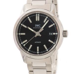 【3年保証】 IWC インヂュニア オートマティック IW357002 インジュニア 黒 バー 耐磁...