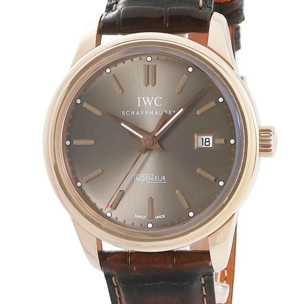 【3年保証】 IWC インヂュニア オートマチック IW323312 OH済 K18PG無垢 ブラウ...
