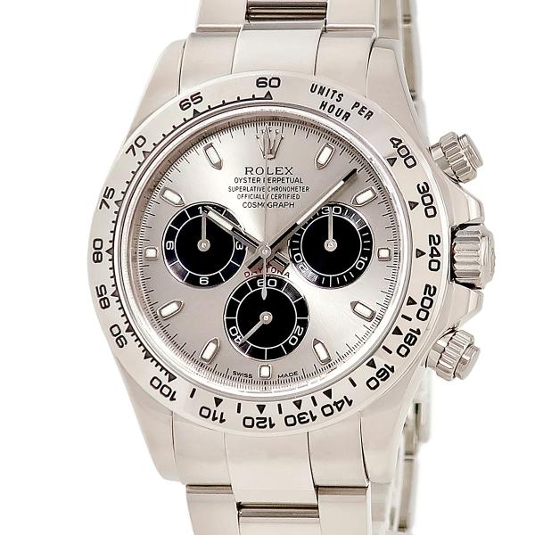 【3年保証】 ロレックス コスモグラフ デイトナ 116509 ランダム番 K18WG無垢 シルバー...
