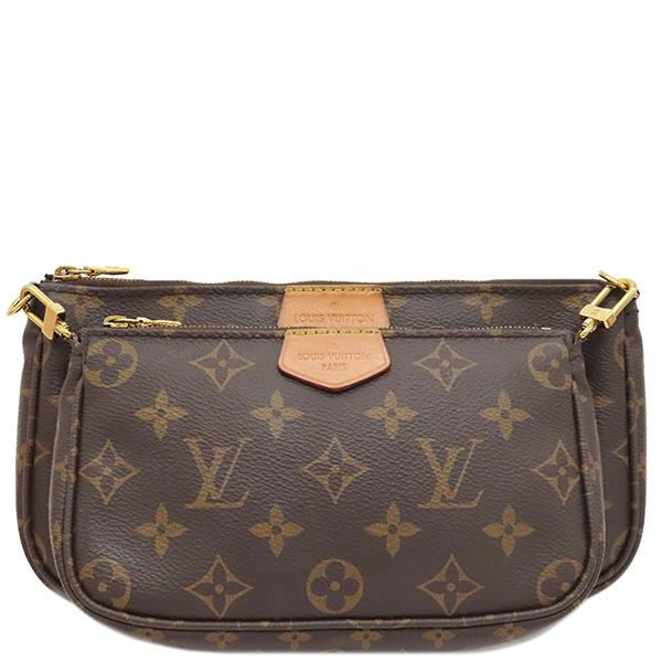 ルイヴィトン ショルダーバッグ ミュルティ ポシェット アクセソワール モノグラムキャンバス M44...