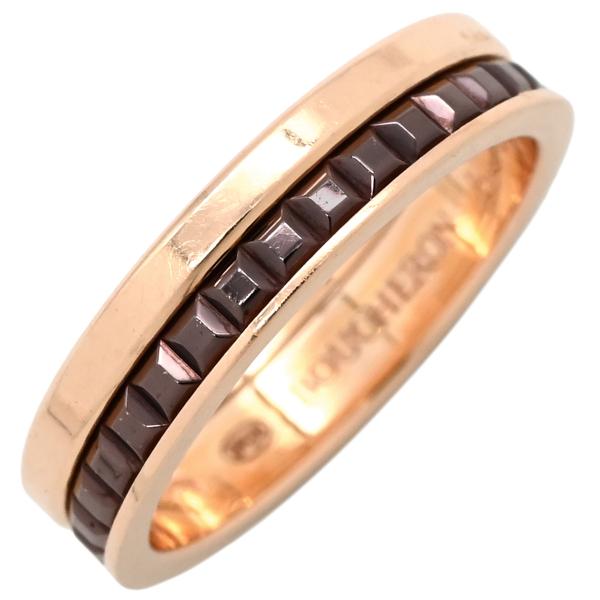 ブシュロン リング 指輪 キャトル クラシック ハーフ ゴールド #T46(JP6) ピンクゴールド...