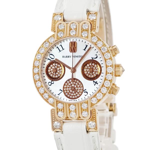 【3年保証】 ハリーウィンストン プルミエール クロノグラフ 200UCQ32R K18PG 純正ダ...